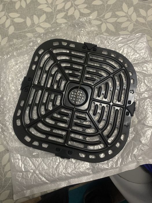 Base metal antiaderente para Airfryer