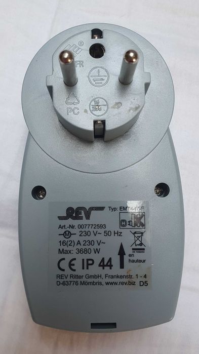 Programator Czasowy Dzienny REV Ritter   EMT447-F