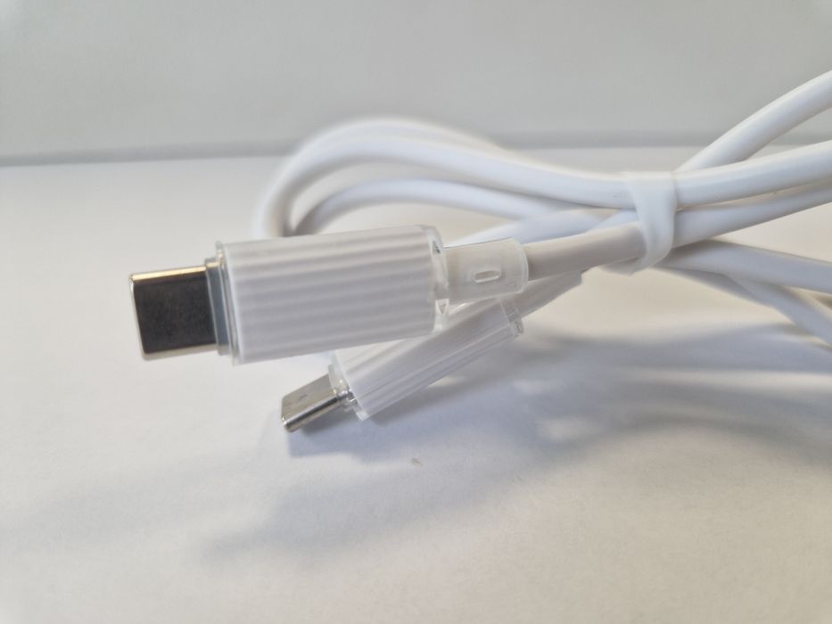 Borofone Kabel BX112 Lemon - Typ C na Typ C - PD 60W 1 metr biały