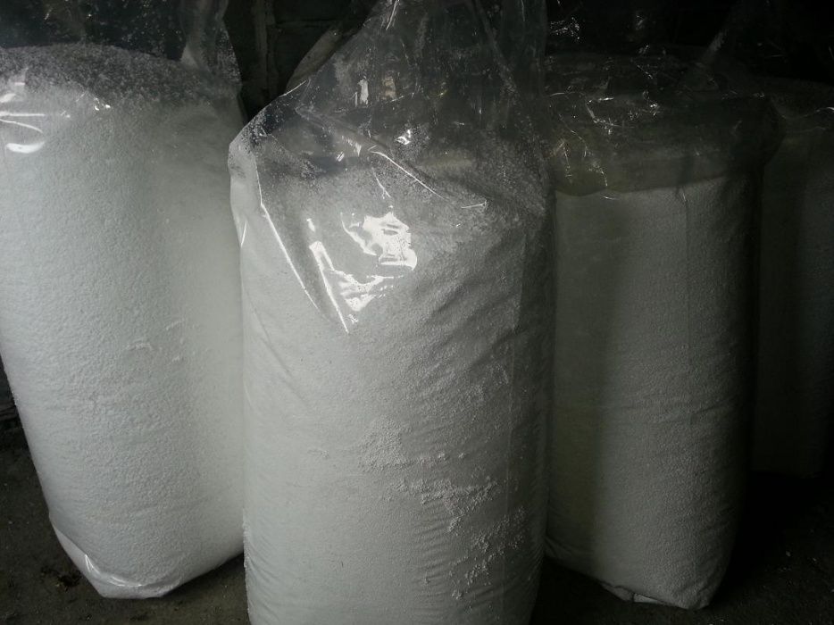 Regranulat Styropianowy granulat styropian styrobeton kulki puf pufy