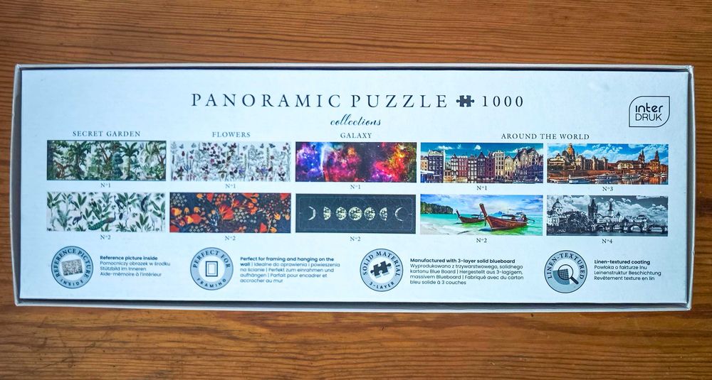 Puzzle 1000 Interdruk Secret Garden panorama