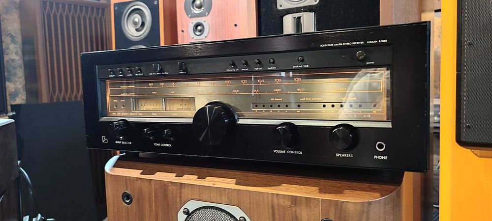 Luxman R-1050 ресивер Old School + wi-fi стрімер AirPlay, Spotify