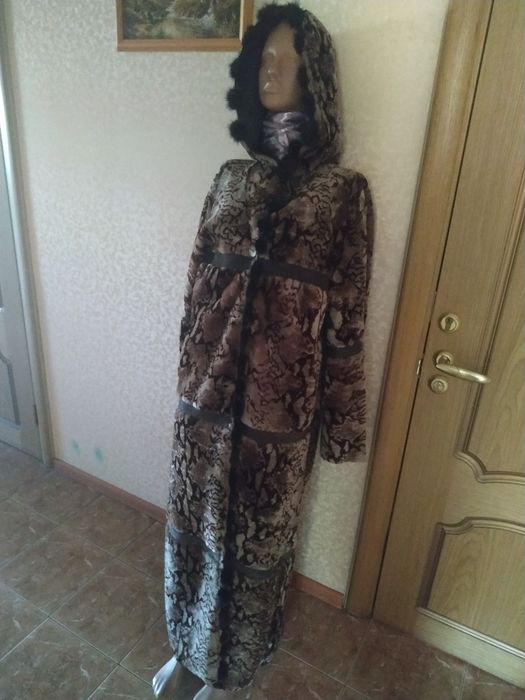 Двухстороння дубленка