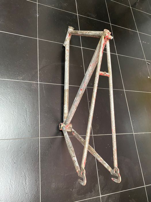 Quadro Bicicleta Estrada Antiga Confersil (Homem) - Decapado + Nº Série