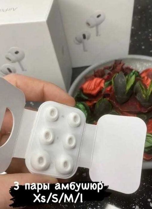 Навушники аірподс pro Gen 2 Бездротові Premium якості +чохол