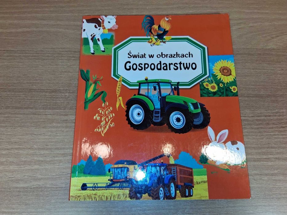 C227 Świat W Obrazkach Gospodarstwo Traktor Ciągnik Maszyny Rolnicze