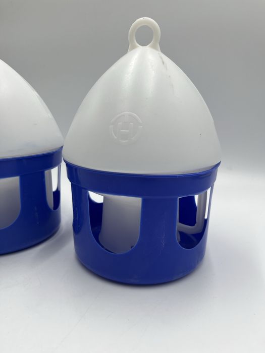 Poidło / karmnik dla drobiu – zestaw 2 sztuki