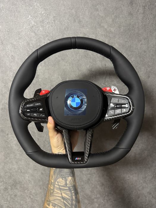 Кермо LCI G Series , руль / кермо з подушкою airbag bmw , підігрів вібро карбон круїз