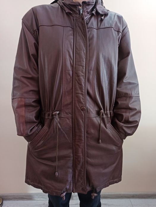 Kurtka damska skórzana skóra naturalna rozmiar L