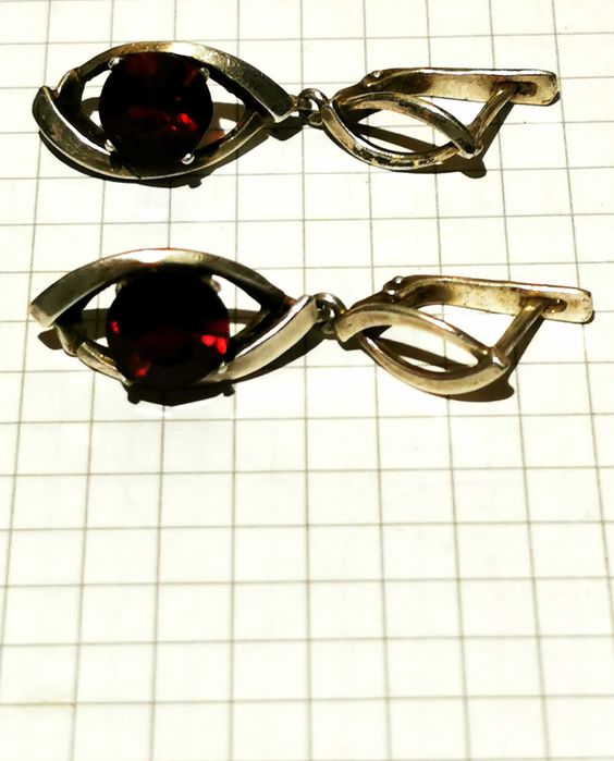 Серьги серебро СССР