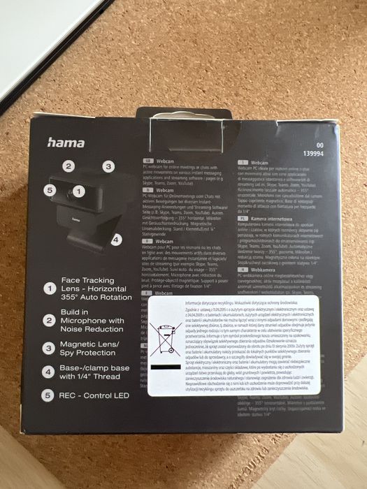 Kamera internetowa Hama C-650