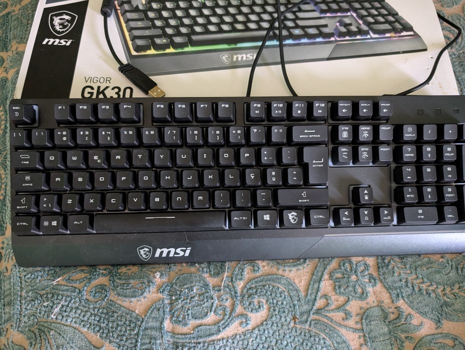 Teclado gaming MSI GK30