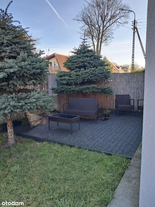 Bezczynszowe mieszkanie 44 m z własnym ogrodem i wejściem Dąbrowskiego