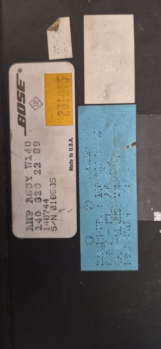 Wzmacniacz bose mercedes w140 S-klasa amp assy 1408202289