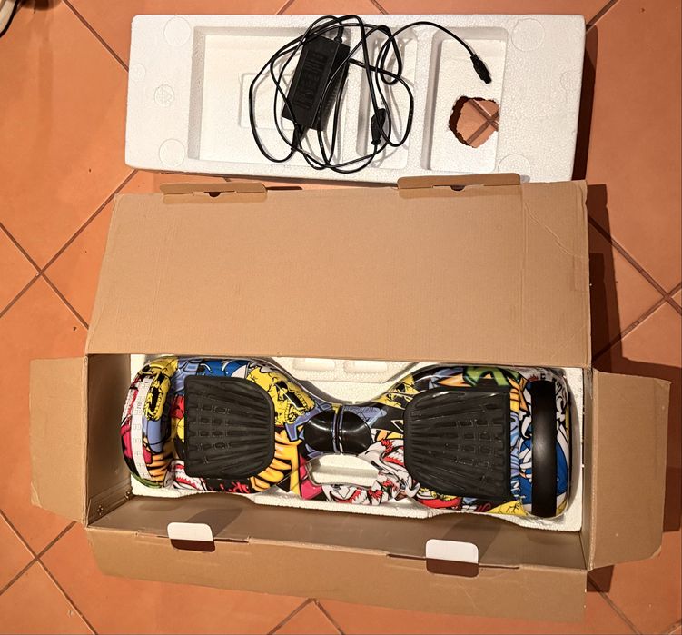 Hoverboad 6.5” Completo com caixa