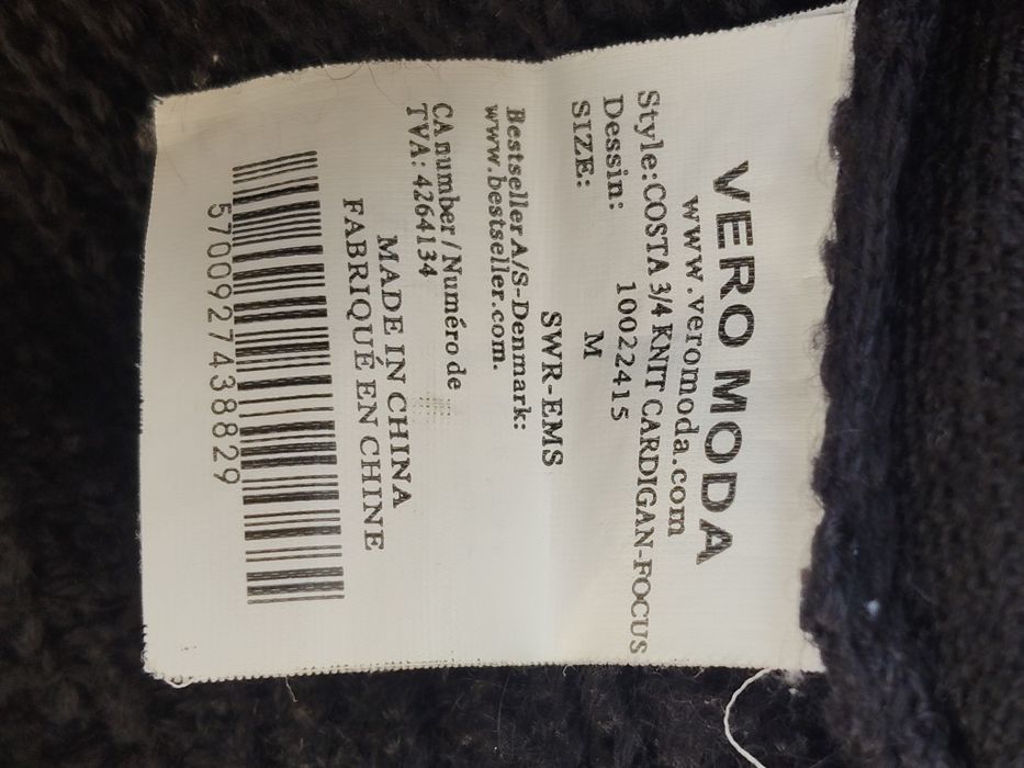 Kardigan damski rozmiar M firma Vero moda
