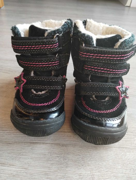 Buty zimowe dziewczęce 22