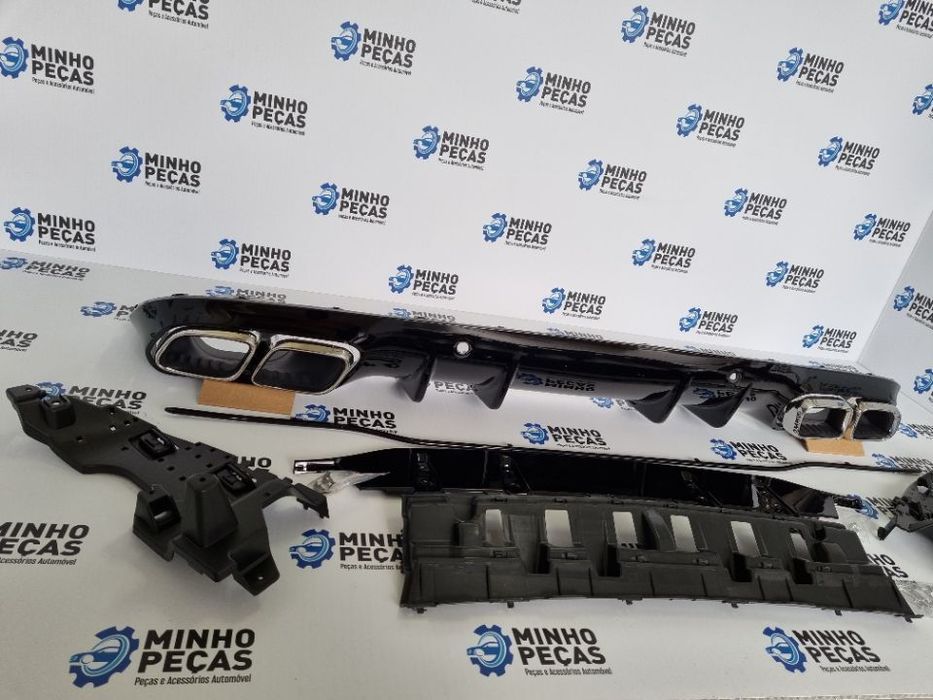 Difusor Traseiro Mercedes C (W205) Coupê (C63S) AMG