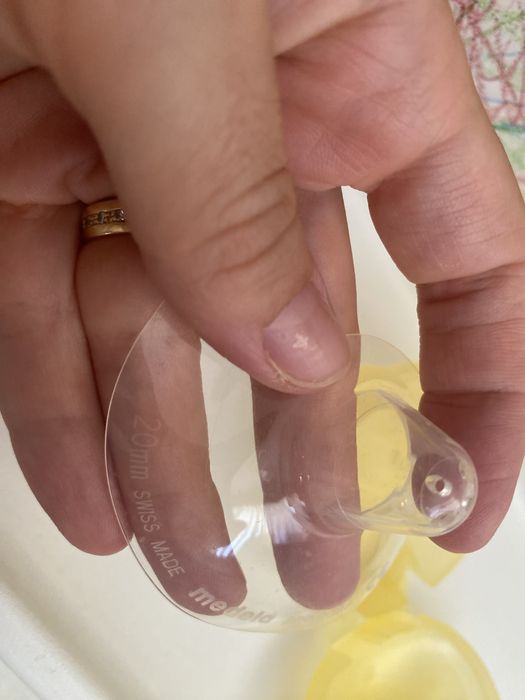 Mamilos silicone da medela S e M