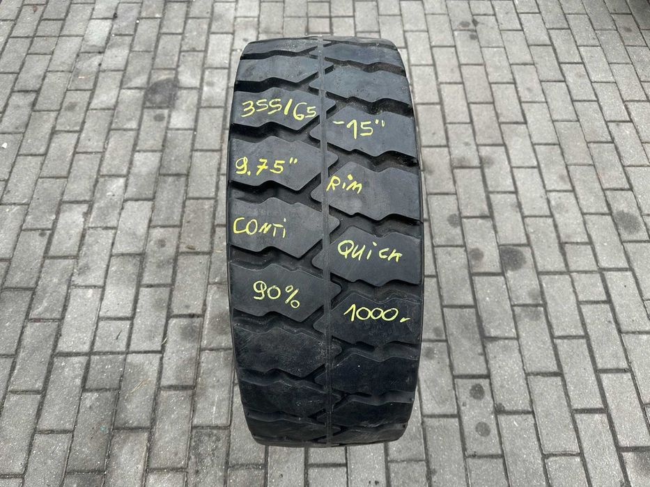 Opona Opony Wózek Widlak Pełne 355/65-15 60J CONTINENTAL SC10 QUICK