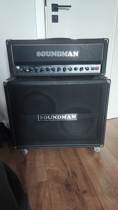 Wzmacniacz gitarowy  lampowy Soundman MK II+ paczka 2x cellesion g12 t