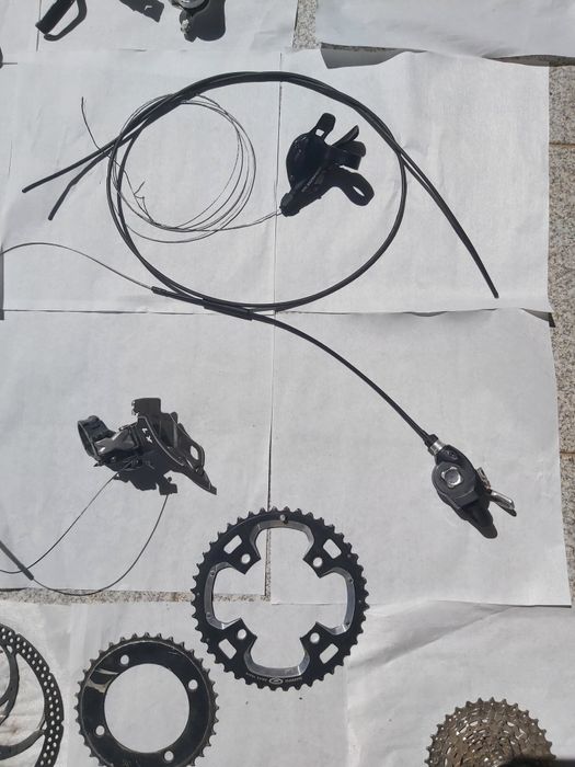 Material e peças btt, enduro, downhill, estrada, cross e motocross