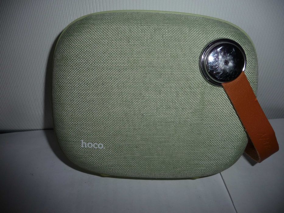 Колонка Hoco BS8 Plain Textile green bluetooth бездротова