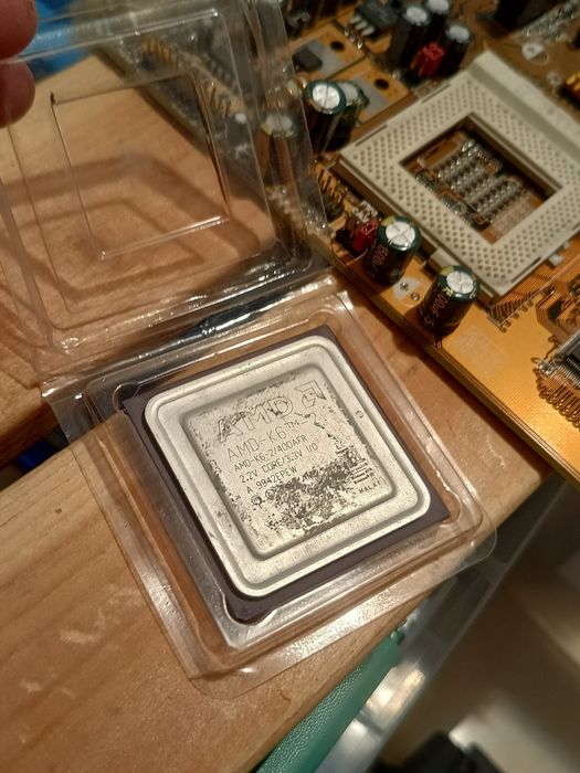 Opakowanie na procesor \ socket 5 \ socket 7 \ 462 \ 370 \