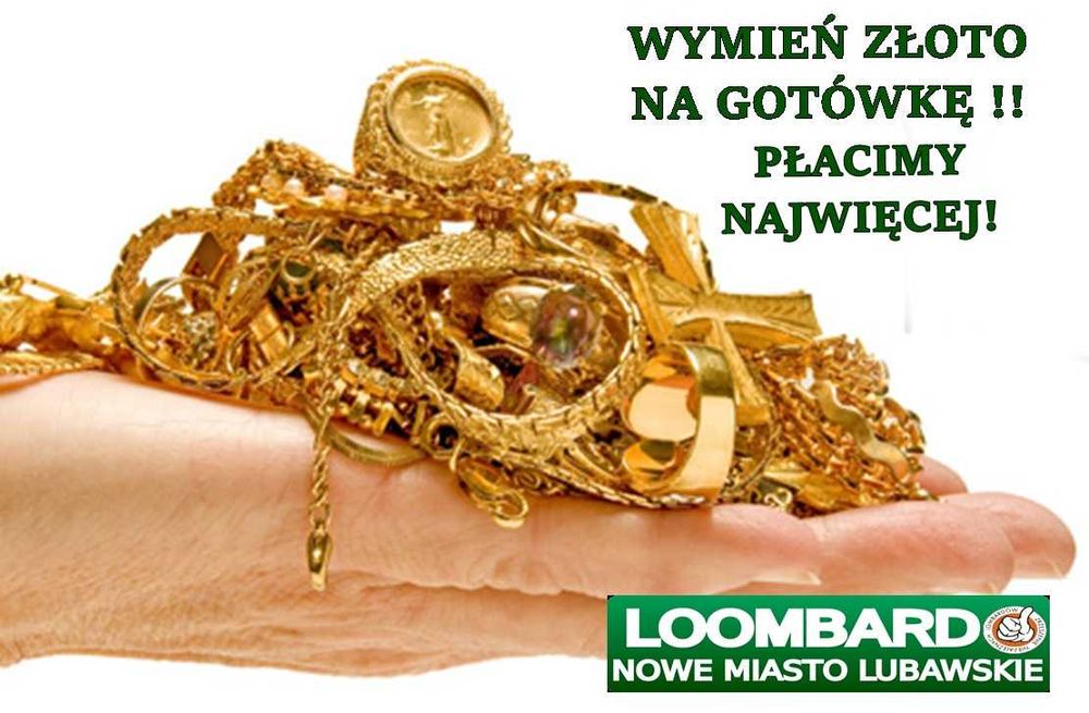 Lombard Nowe Miasto Lubawskie Skup Zastaw Sprzedaż ZŁOTO Tysiąclecia2A