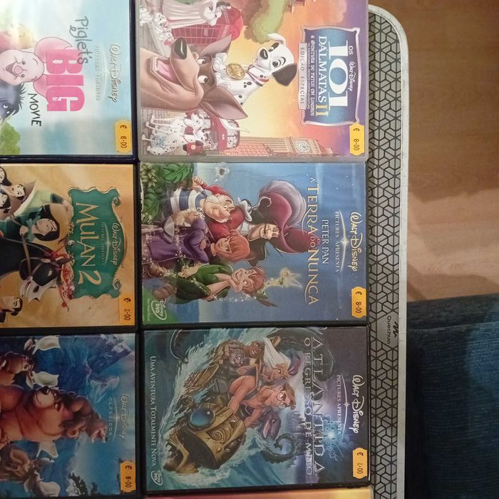 Filmes em Dvd de Animação da Walt Disney II.