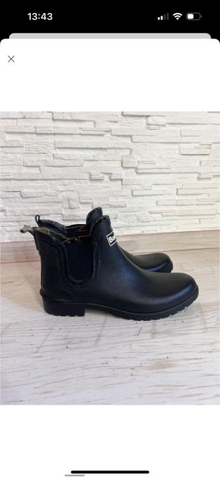 Гумові резинові чоботи черевики barbour