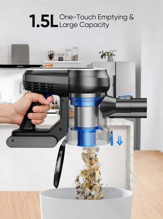 Odkurzacz Pionowy ROANOW MARSVAC S1 450W 38KPA 1,5L Led mega mocny