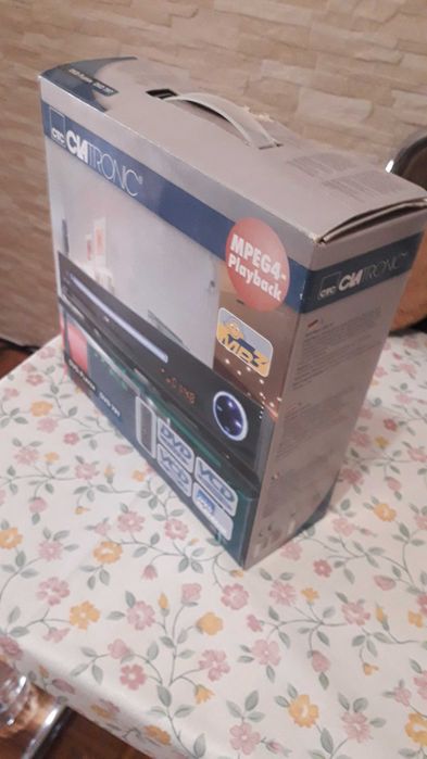 CLATRONIC DVD Player DVD 797 - NOVO, na caixa.
