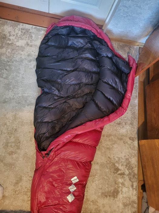 Пуховий зимовий спальний мішок Widesea 800g