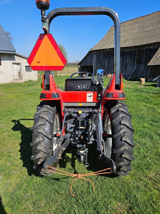 Yanmar AF18 4x4 – mini traktor + kosiarka pielęgnacyjna