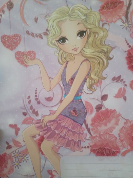 Тетради школьные для девочки (набор)