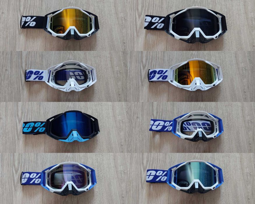 Кроссовые очки 100% кросові окуляри мото шолом ендуро мотоочки