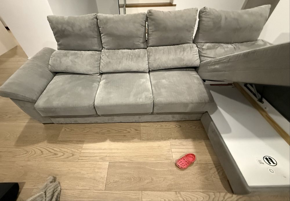 Sofa 3 lugares + chaise long