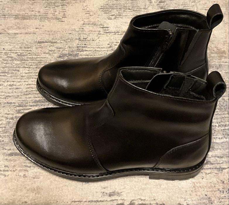 Kozaki skórzane nowe rozmiar 41