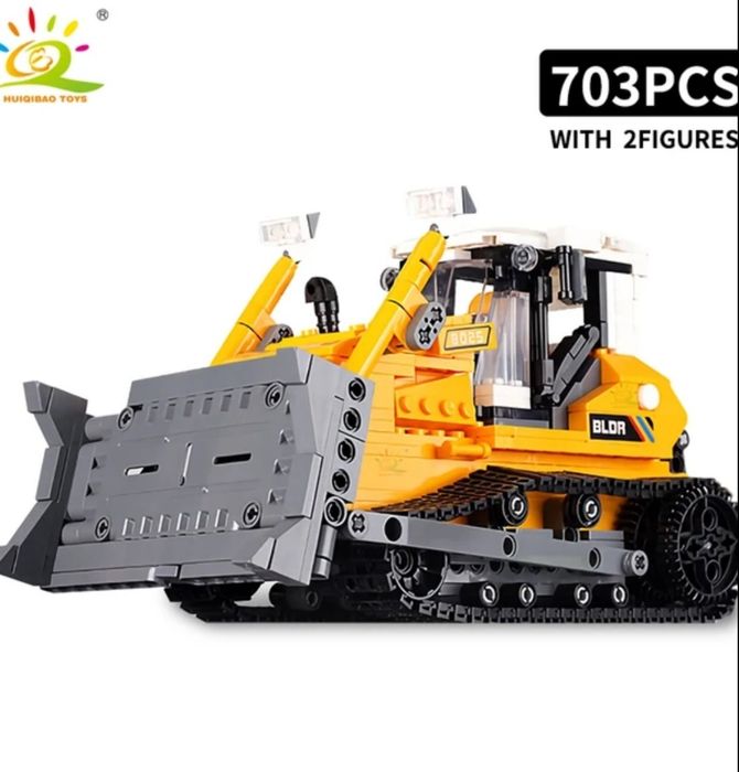 Конструктор детский кран строительный техника 351шт грузовик лего Lego