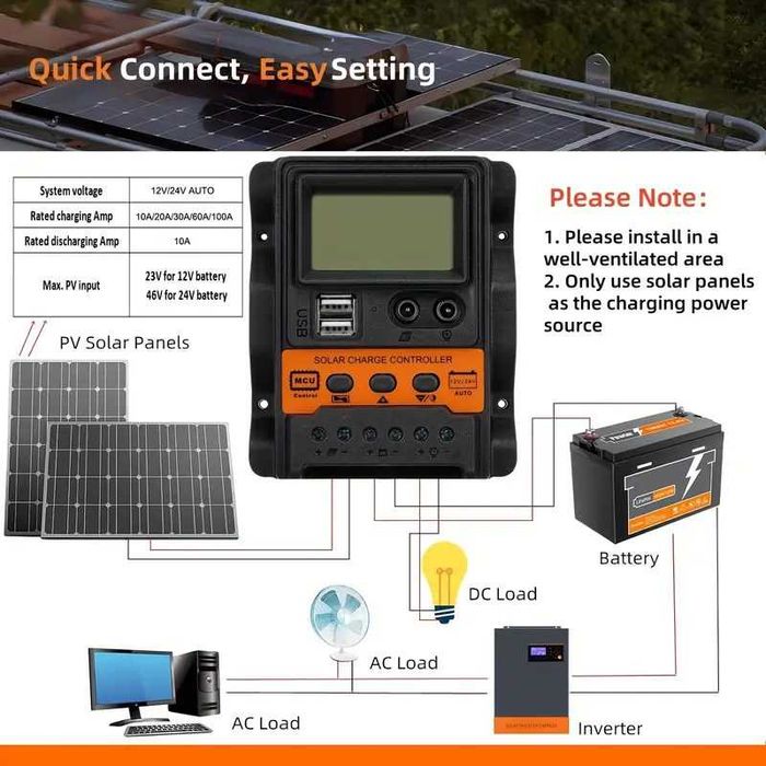 Regulator solarny solar 50 amper Nowy kurier cała Polska Pobranie