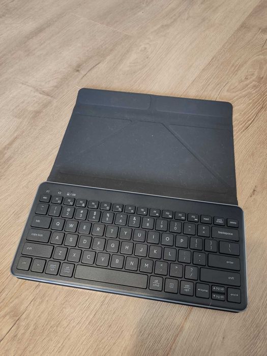 Міні клавіатура Heyday Wireless Bluetooth Keyboard (Model KQ6-BG) з чохлом підставкою