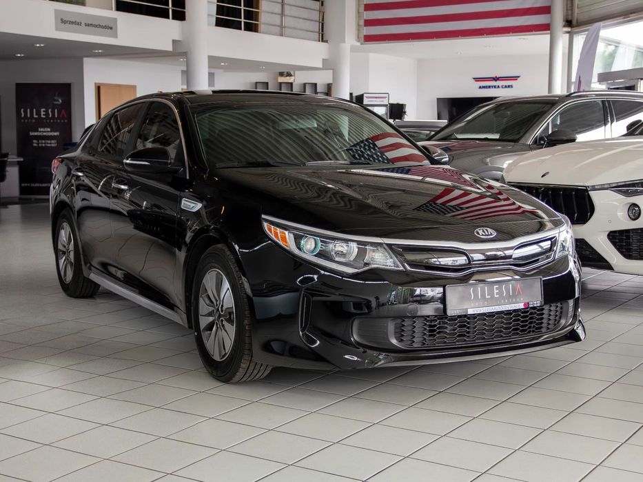 Kia Optima Hybryda Spala do 6L Idealne na Taxi Kamera Cofania Martwe Pole FV23%