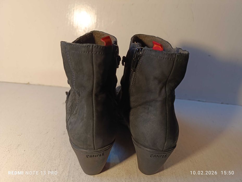 botki skórzane Camper