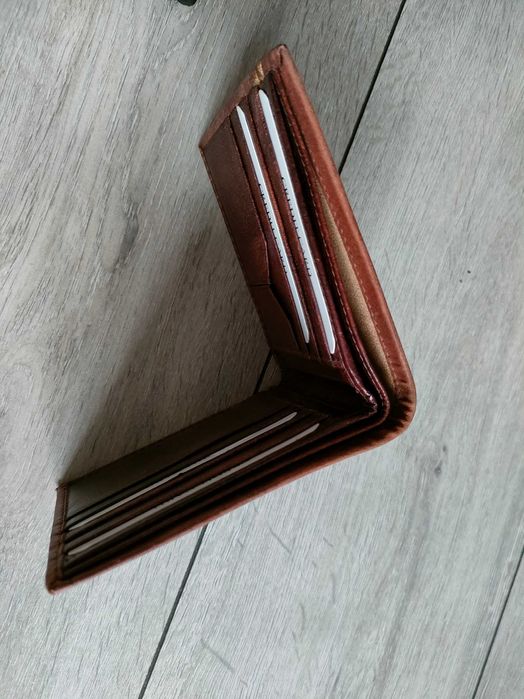 Portfel brązowy męski