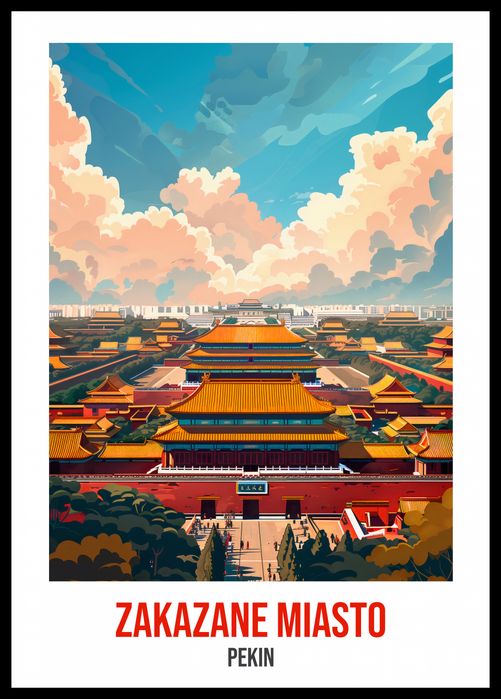 Plakat 42x59,4cm Zakazane Miasto