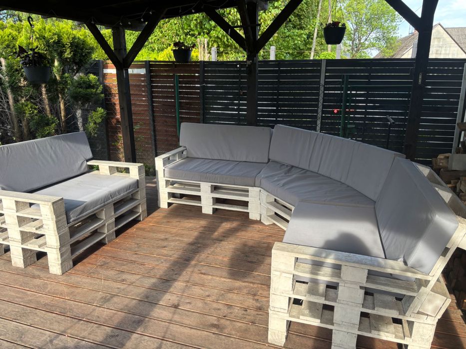 Meble ogrodowe z palet