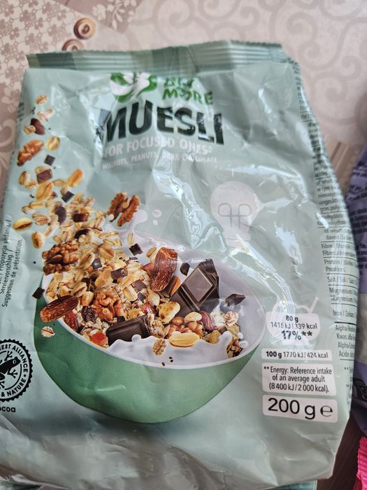 Zestaw muesli 7 sztuk