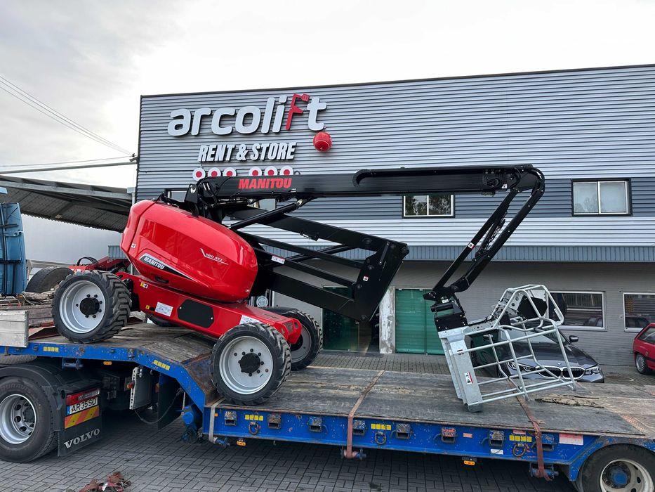 Aluguer de Plataformas Elevatórias Articuladas MANITOU!