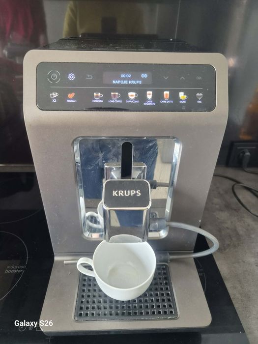 Uszkodzony ekspres do kawy krups